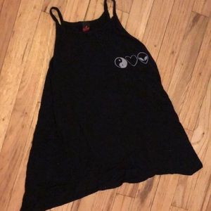 Cute & Simple Black Tank Top